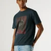 Camiseta estampada de corte regular Camiseta estampada de corte regular