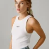 Camiseta sin mangas de canalé Camiseta sin mangas de canalé