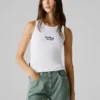 Camiseta sin mangas de canalé