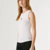 Camiseta sin mangas de canalé Camiseta sin mangas de canalé