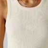 Camiseta sin mangas de canalé Camiseta sin mangas de canalé