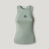 Camiseta sin mangas de canalé Camiseta sin mangas de canalé