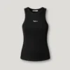 Camiseta sin mangas de canalé Camiseta sin mangas de canalé