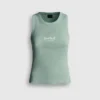 Camiseta sin mangas de canalé Camiseta sin mangas de canalé