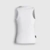Camiseta sin mangas de canalé