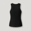 Camiseta sin mangas de canalé Camiseta sin mangas de canalé