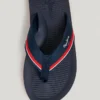 Chanclas de playa de tres puntos con logotipo