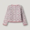Chaqueta acolchada con estampado floral Chaqueta acolchada con estampado floral