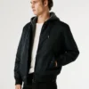 Chaqueta bomber con capucha