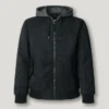 Chaqueta bomber con capucha