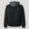 Chaqueta bomber con capucha