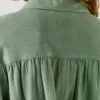 Chaqueta bomber con cuello de camisa