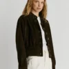 Chaqueta bomber de ante Chaqueta bomber de ante