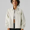 Chaqueta bomber de lona Chaqueta bomber de lona