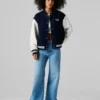 Chaqueta bomber estilo universitario Chaqueta bomber estilo universitario