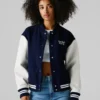 Chaqueta bomber estilo universitario Chaqueta bomber estilo universitario