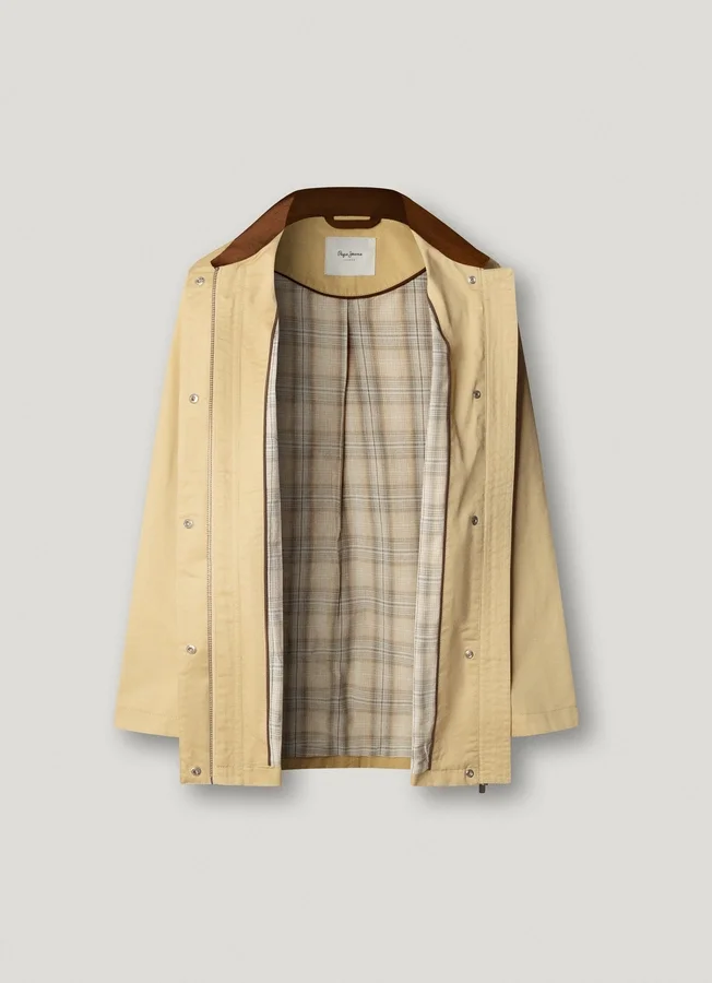 Chaqueta con cuello de camisa Chaqueta con cuello de camisa