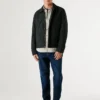Chaqueta con cuello de camisa