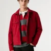 Chaqueta con cuello de camisa