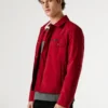 Chaqueta con cuello de camisa