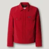 Chaqueta con cuello de camisa