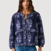 Chaqueta con estampado floral Chaqueta con estampado floral