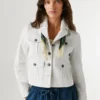 Chaqueta corta de sarga Chaqueta corta de sarga