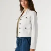 Chaqueta corta de sarga Chaqueta corta de sarga