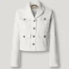 Chaqueta corta de sarga Chaqueta corta de sarga