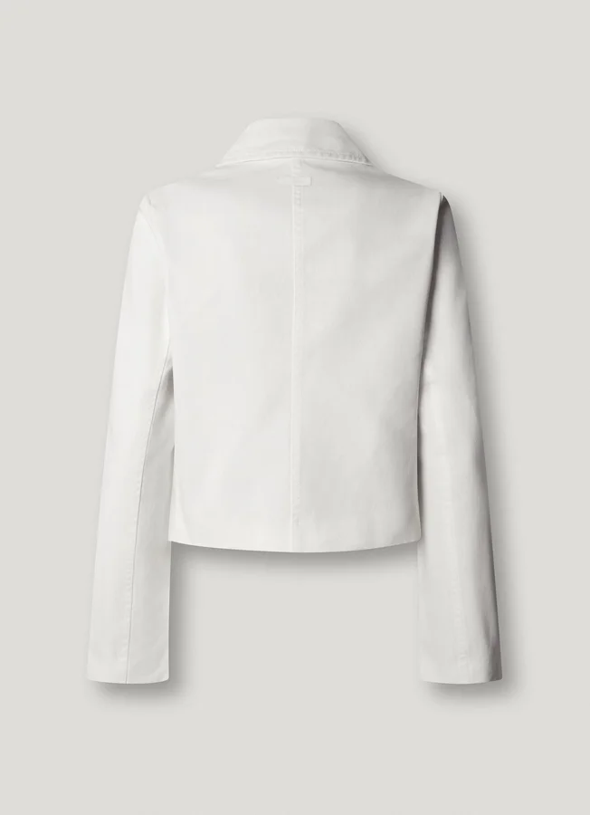 Chaqueta corta de sarga Chaqueta corta de sarga