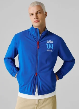 Chaqueta de cuello alto con logotipo Chaqueta de cuello alto con logotipo