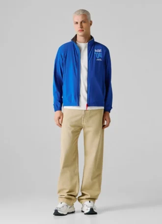 Chaqueta de cuello alto con logotipo Chaqueta de cuello alto con logotipo