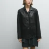 Chaqueta de cuero Chaqueta de cuero