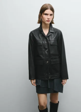 Chaqueta de cuero
