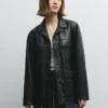 Chaqueta de cuero Chaqueta de cuero