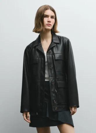 Chaqueta de cuero
