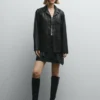 Chaqueta de cuero Chaqueta de cuero