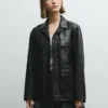 Chaqueta de cuero Chaqueta de cuero