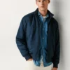 Chaqueta Harrington con cuello alto