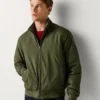 Chaqueta Harrington con cuello alto