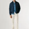 Chaqueta Harrington con cuello alto