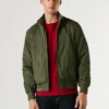 Chaqueta Harrington con cuello alto