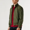 Chaqueta Harrington con cuello alto