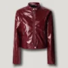 Chaqueta motera de charol Chaqueta motera de charol