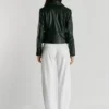 Chaqueta motera de cuero Chaqueta motera de cuero