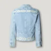 Chaqueta vaquera con detalles Ikat Chaqueta vaquera con detalles Ikat