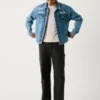 Chaqueta vaquera de corte holgado