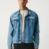Chaqueta vaquera de corte holgado