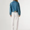 Chaqueta vaquera de corte holgado