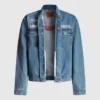 Chaqueta vaquera de corte holgado